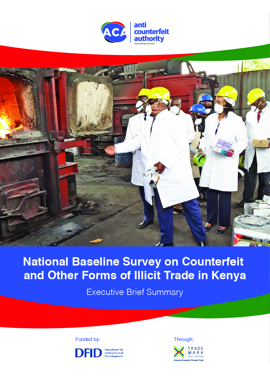 National Baseline Survey - Extent of Counterfeit and Other Forms of Illicit Trade in Kenya