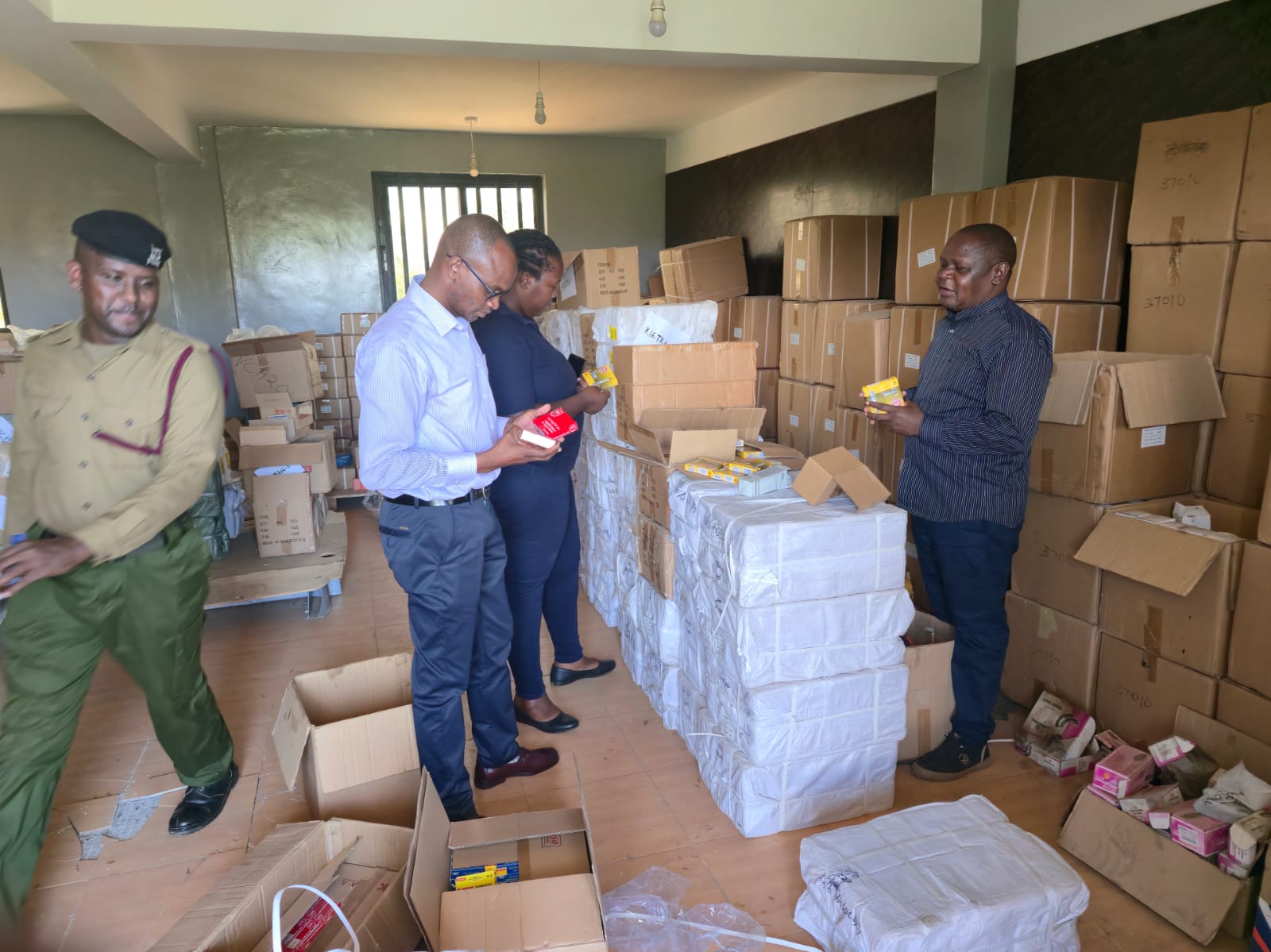 ACA SEIZES KSH 30 MILLION WORTH OF COUNTERFEIT MOTOR VEHICLE SPARES IN KISUMU CRACKDOWN 