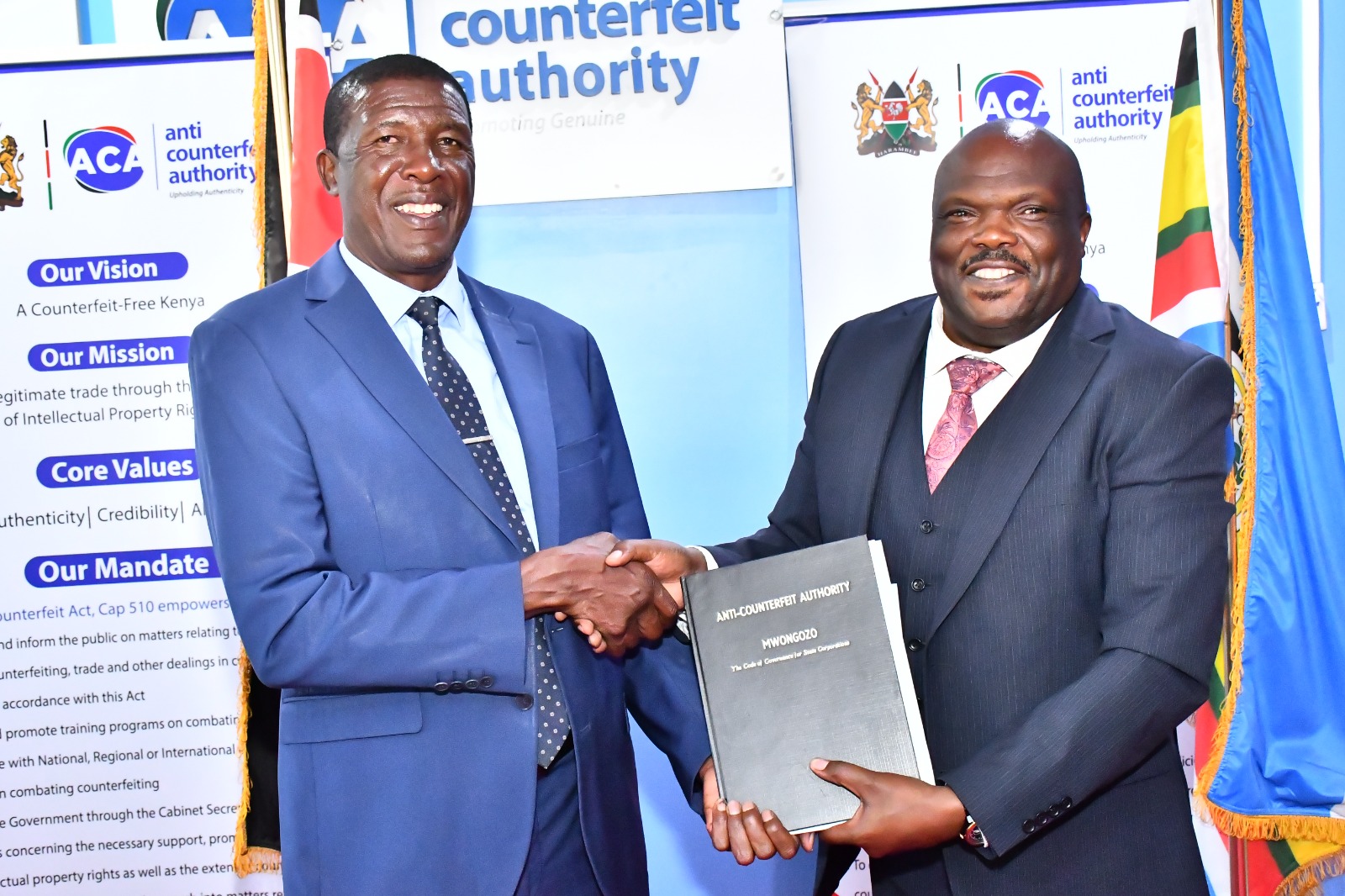 Anti-Counterfeit Authority Board and Management Officially Welcome New Board Chairman