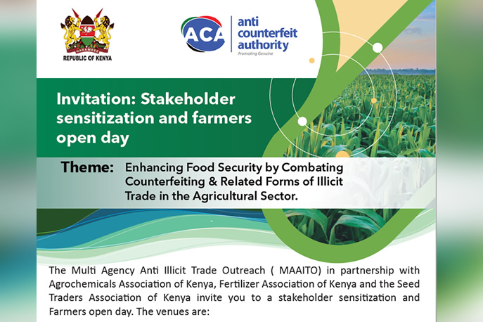 Stakeholder Sensitization and Farmer’s Open Day in North Rift (Uasin-Gishu and Trans-Nzoia Counties) 